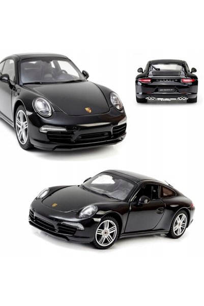 COİLTEK MAȘINĂ DE COLECȚIE, MODEL PORSCHE 911 CARRERA, NEGRU, COIL, SCALĂ 1:24