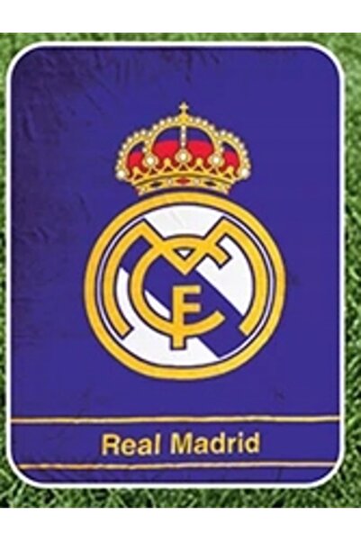 Real Madrid Real Madrid – Pătură decorativă 130x160 cm, licențiată de LaLiga,...