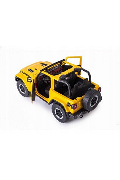 COİLTEK MAȘINĂ CU TELECOMANDĂ AUTO RC PILOT JEEP WRANGLER RS MARE GALBEN 1:14