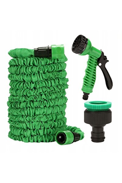 X-Hose Furtun de grădină extensibil, flexibil, set conectori pentru aspersoar...