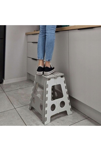 NO BRAND Scaun pliant, scaun antiderapant, scaun rabatabil, până la 150 kg, r...