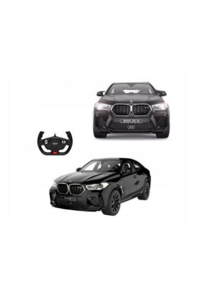 COİLTEK Mașină cu telecomandă RC BMW X6 M 1:14 Vehicul cu LED-uri Negru
