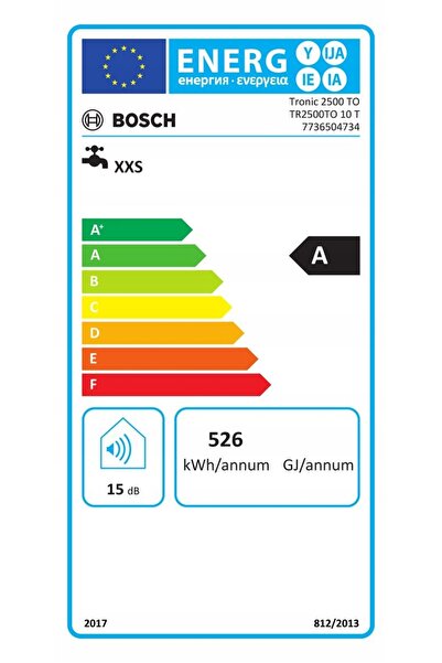 Bosch Thermotechnik Tronic Boiler electric 5 l 230V fără presiune alb-gri