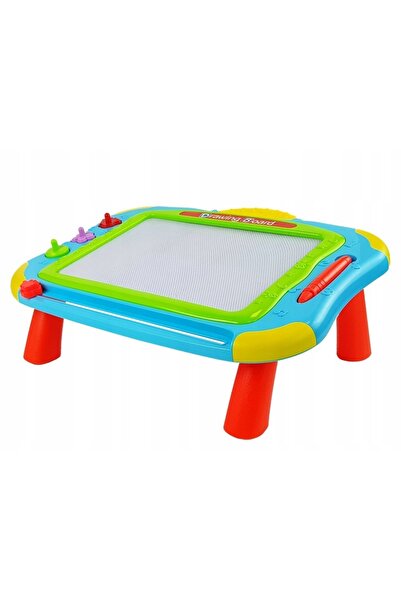 NO BRAND Znikopis Tablă de desen 2-în-1 educativă cu stilou magnetic pentru c...