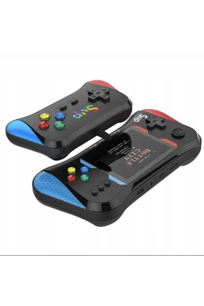 Retoo MINI CONSOLE DE JOCURI PORTABILĂ 500 DE JOCURI TV + PAD PENTRU DOUĂ JUC...