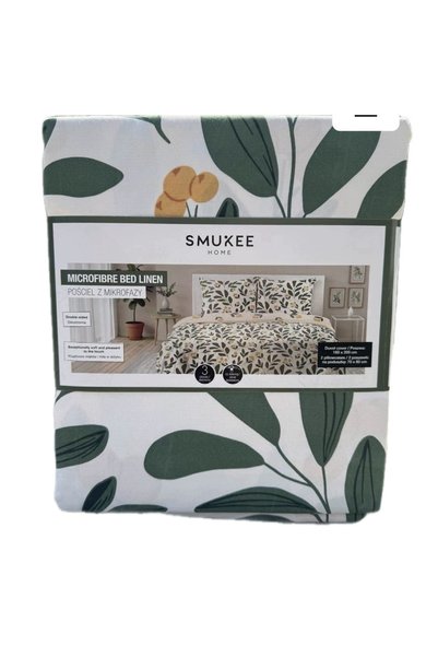 SMUKEE HOME Set de lenjerie de pat Smukee – plapumă 160 cm x 200 cm, microfib...