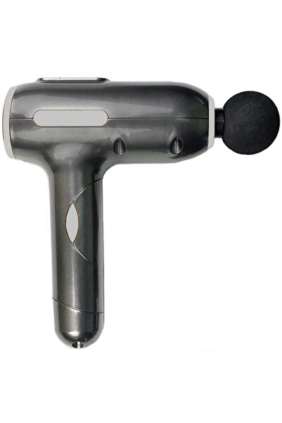 MaxTech Pistol de masaj puternic, portabil, cu set de 7 capete profesionale