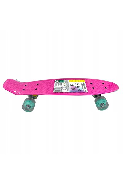 Wss Playground Deskorolka Playground LED SKATEBOARD roz FISZKA