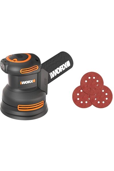 WORX WX823.9 șlefuitor excentric de 20V cu 3 viteze reglabile
