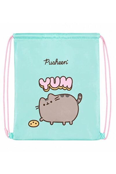 NO BRAND Geantă școlară pentru pantofi și încălțăminte cu pisică PUSHEEN YUM,...