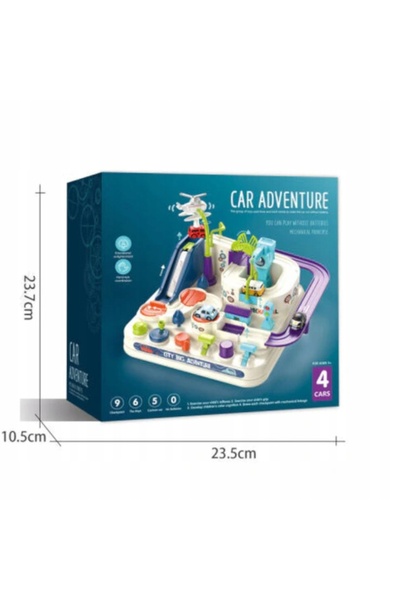 Maller Tech Set interactiv și creativ de obstacole pentru mașinuțe de curse p...