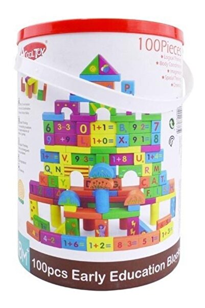 Artyk SET DE CUBURI MATEMATICE DIN LEMN 100 DE ELEMENTE