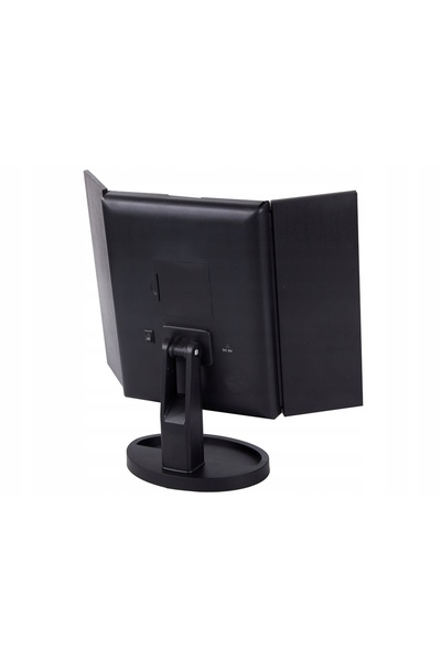 verk group Oglindă cosmetică iluminată, extensibilă, LED, USB, reglabilă, cu ...