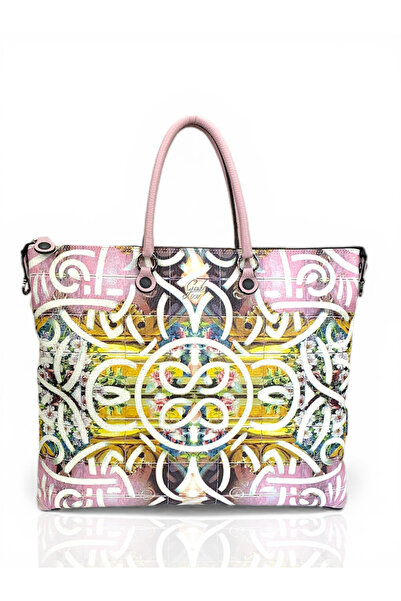 Gabs Δερμάτινη Γυναικεία Τσάντα Shopper Πολύχρωμη G000033T3_X2361_S0607