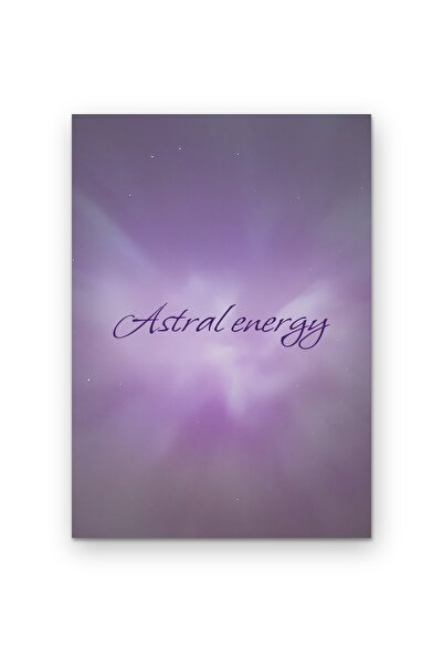 OEM Poster Carton Energie Astrala, Citat Motivațional, Design Modern, 250g, A4