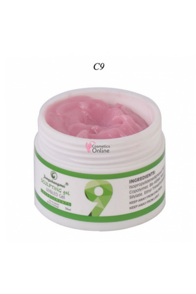 FSM Gel UV / LED de sculptură/constructie, 50ml XL - 09 Roz Prințesă