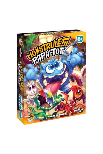 Lucky Duck Games Joc - Little Monsters Eat-All, ediția romană