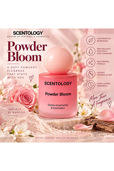 Scentology Doctor of perfums Powder Bloom Eau de Parfum for Women – 50 ml – P...