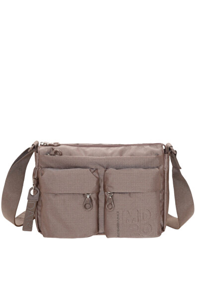 Mandarina Duck Γυναικεία Τσάντα Χιαστί Γκριζοκαφέ P10QMTX5-09K