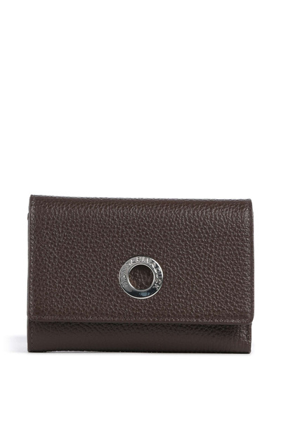 Mandarina Duck Μικρό Δερμάτινο Γυναικείο Πορτοφόλι Καφέ P10FZP65-B01