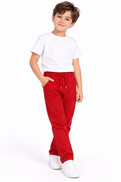 Nacar Unisex Beli Ribana Keten Pantalon 23 Nisan 29 Ekim 19 Mayıs Okul Göster...