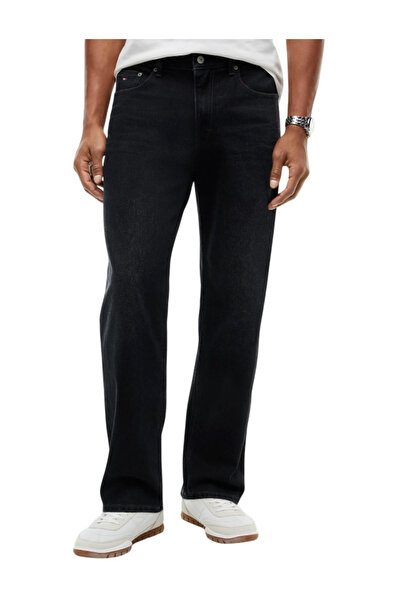 Tommy Hilfiger Ανδρικό Sonny Tapered Τζιν Μαύρο Tommy Jeans DM0DM23476-1BZ