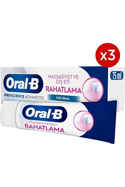 new and single Oral-B Oral-B pro-Science Advanced Hassasiyet ve Diş Eti Rahat...
