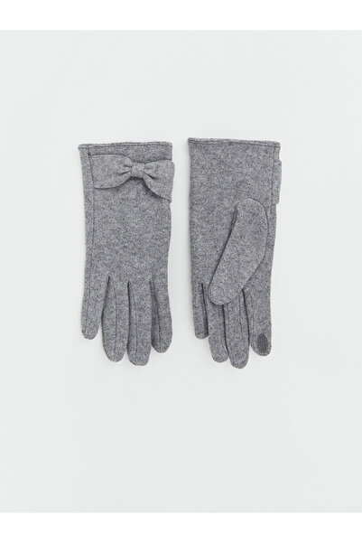 LC Waikiki Peak New Season Bow Detailed Women's Gloves