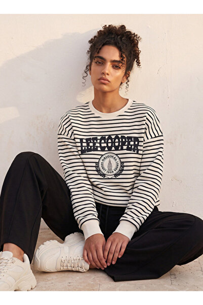 Lee Cooper Sweatshirt with Stripes