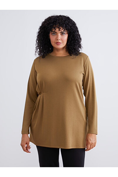 LC Waikiki Nevavm Farkıyla Lcw Everyday Khaki Diving Fabric Plain Standard & ...