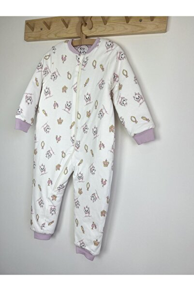 KEY KIDS 2-4-6 Years Old Marle White Cat Cotton Footed 2.5 Tog Children's Sle...