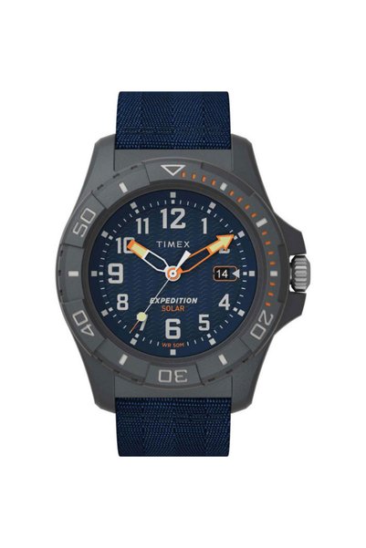 Timex Expedition North Ανδρικό Ρολόι 46mm Ηλιακό με Μπλε Λουράκι από Καουτσού...
