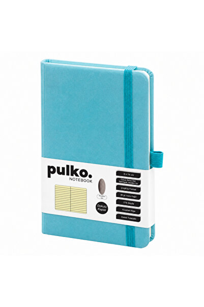PULKO Notebook Notebook, (9X14Cm), Accordion Spine, Textured Hard Cover, 176 ...