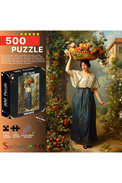 Soi Craft 500 Parça Puzzle Toskana Bahçeleri #959