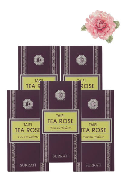 Surrati 5 Pieces Taifi Tea Rose Perfume 60ML
