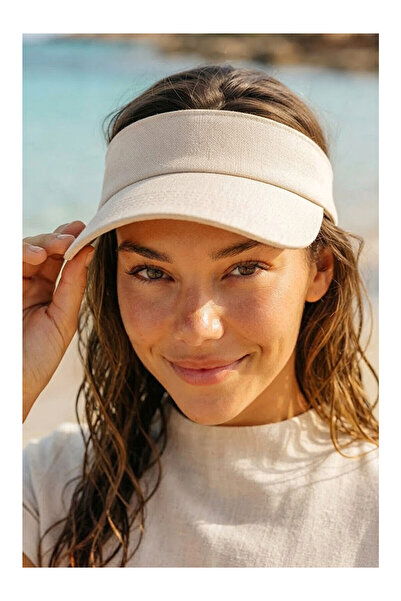 LC Waikiki Two Mt Shop Quality Marina Beige Plain Women's Cap Hat