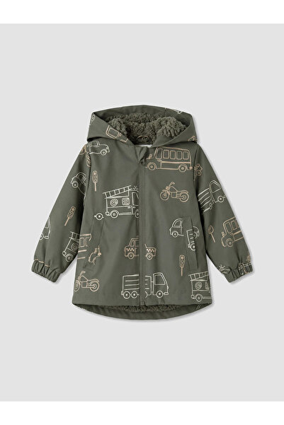 LC Waikiki Khaki Water Repellent Baby Boy Coat