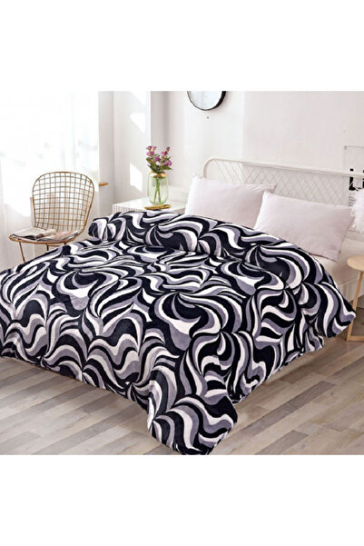 East Comfort Pătură Cocolino Iluzie Neagră 200x230 cm