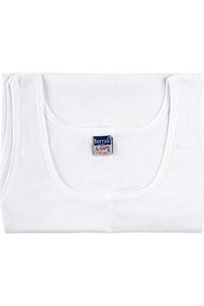 Berrak Girls' Ribbed Wide Strap Tank Top 6-Pack
