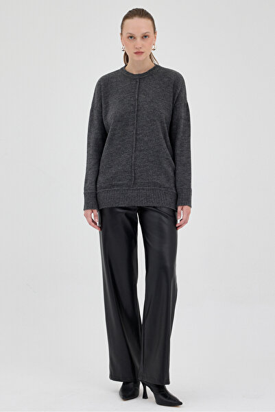 Serenity Oversize Crew Neck Women's Sweater