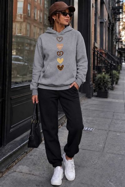 CLOTHES33 ΦΟΡΜΑ ΜΕ ΚΟΥΚΟΥΛΑ ΣΕΤ 2 ΤΕΜΑΧΙΩΝ ΧΕΙΜΕΡΙΝΟ ΣΕΤ 5 ΤΕΜΑΧΙΩΝ ΜΕ ΣΤΑΜΠΑ...