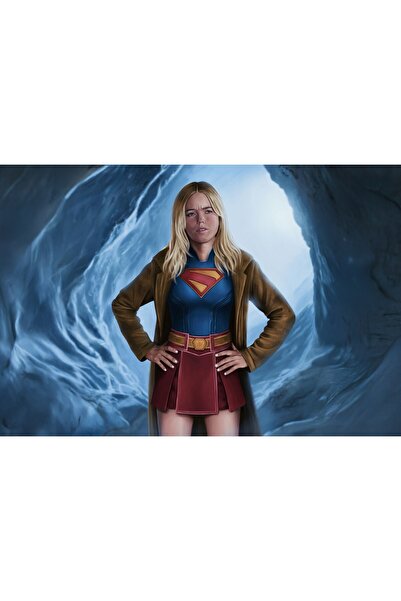 OEM Poster Supergirl Milly Alcock 5k, 61x90 cm, poster5006