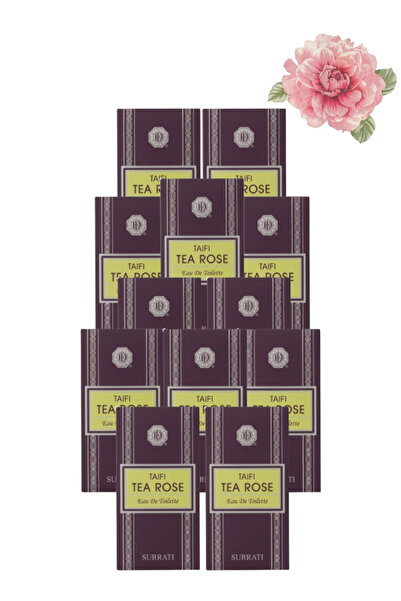 Surrati 12 Pieces Taifi Tea Rose Perfume 60ML