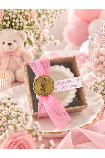 Bebek Doğum Günü Mevlüt Mevlit Baby Shower Burgu Model Hediyelik 10 Adet
