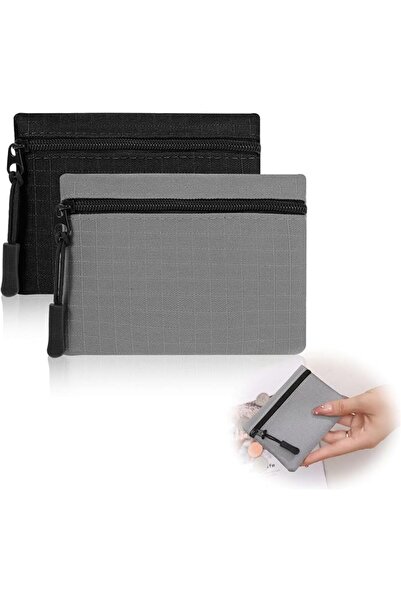 AZONEE Coin Purse Pouch, Portable Mini Wallets for Women & Men, Water-Resista...