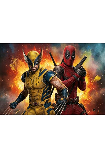 OEM Αφίσα Deadpool και Wolverine: Όταν δύο θρύλοι συγκρούονται, 61x90 εκ., po...