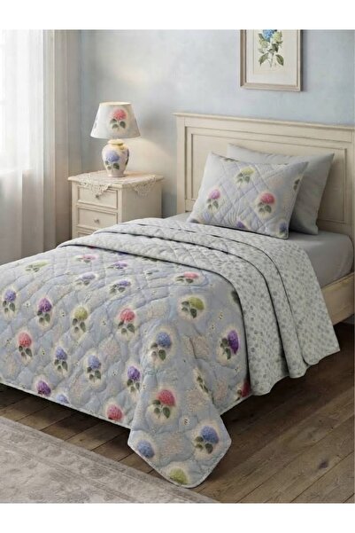Madame Asel Home Pique Bedspread Quilted Double and Single Size 100% Cotton M...