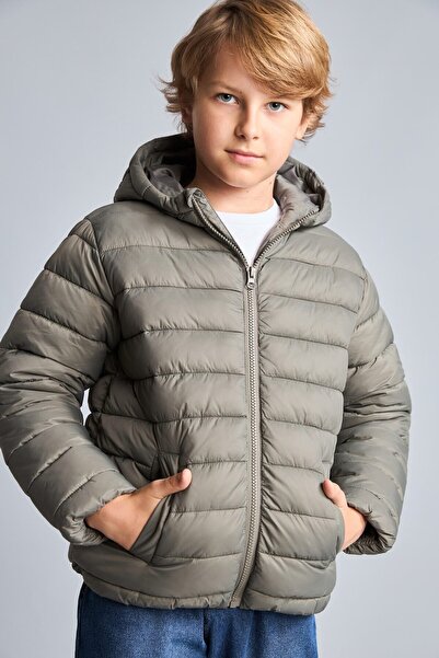 DeFacto Hooded Coat Boy's E8688A826Au