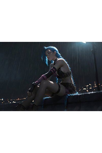 OEM Αφίσα Jinx Alone In Rain, 61x90 εκ., poster5075