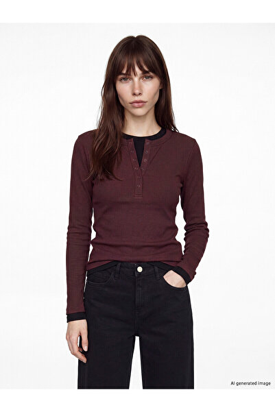 LC Waikiki Two Mt Shop Quality Lcw Everyday Plum Camisole Plain Super Skinny ...